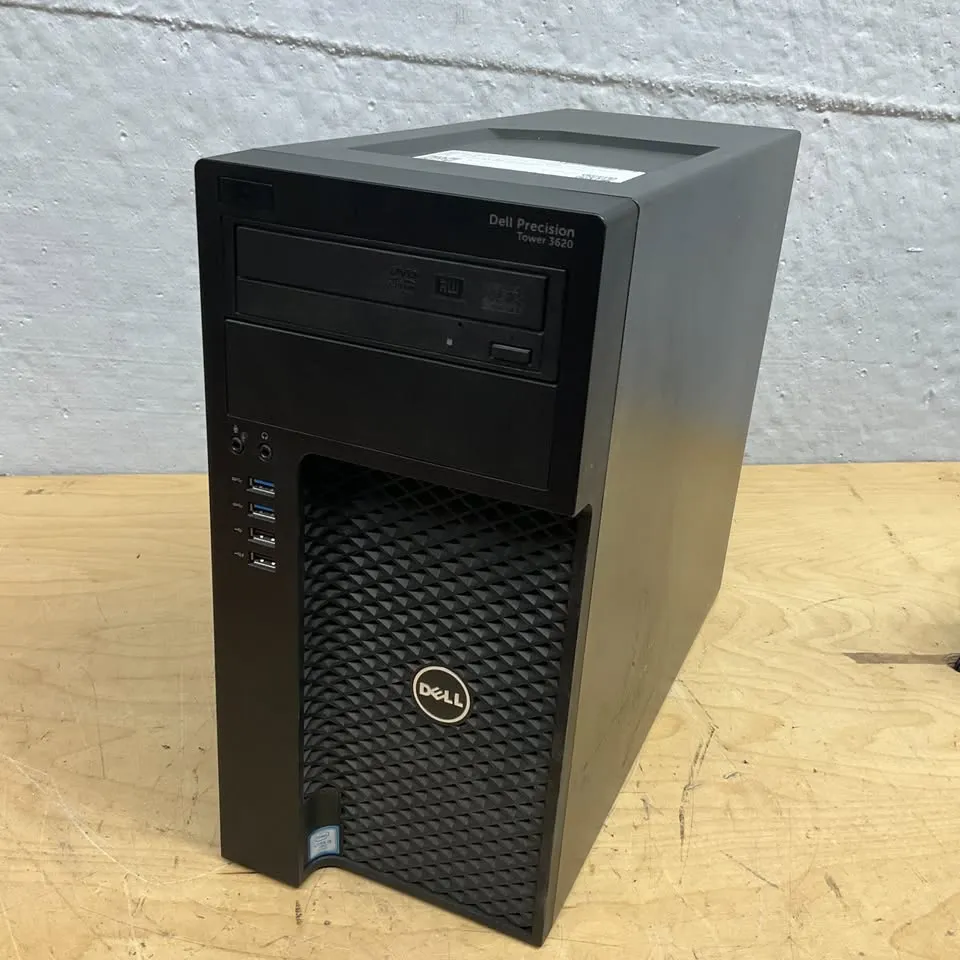 Dell Precision Tower 3620 Workstation (Tower Chassis, Front Optical Drive, Front USB 3.0)